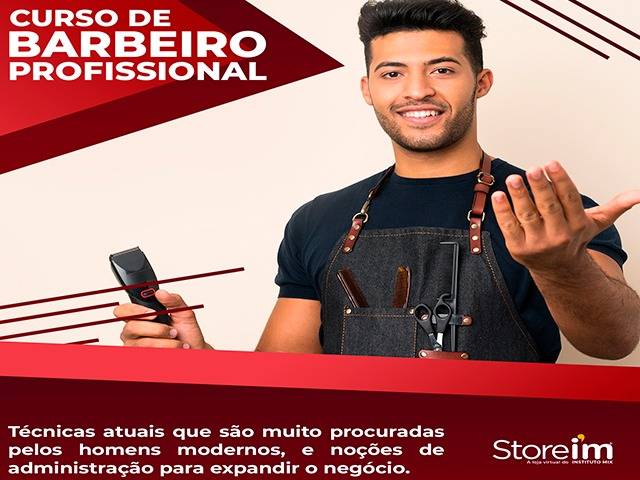 Barbeiro profissional