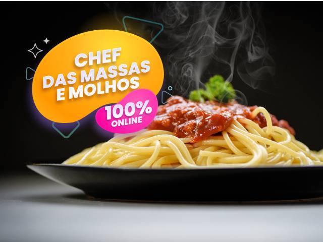 Chef das massas e dos molhos