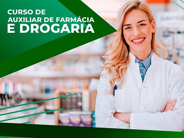 Atendente de farmácia e drogarias.